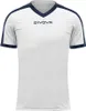 Sport-T-Shirt Givova Revolution Weiß-Blau Weiß 2xl - XXL Produktbild-Vorschau 2