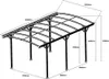 HOME DELUXE - Design Carport - FALO, Anthrazit - Maße: 505 Produktbild-Vorschau 9