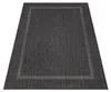Outdoor-Teppich, einfarbig schwarz, Teppich für Terrasse, Produktbild-Vorschau 3