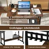 COSTWAY Schreibtisch mit Rollen, Tastaturablage, Produktbild-Vorschau 12