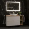 RODAN | Waschbeckenunterschrank - Beige und Braun - 100 cm Produktbild-Vorschau 2