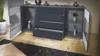 Vladon Sideboard Bari V2, Kommode mit 2 großen Türen und 4 Produktbild-Vorschau 3