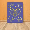 Sternbild Meine große Liebe Metallschild in 15x20 cm in Produktbild-Vorschau 4