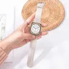 BStrap Denim Armband für Apple Watch 42/44/45mm, olive Produktbild-Vorschau 3