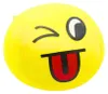 Leantoys Weicher Ball Smiley Emoji Ball Gelb 9cm Produktbild-Vorschau 3
