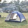 Campingzelt 'Bergeijk' Kuppelzelt 213x213x130cm Blau/Beige Produktbild-Vorschau 1