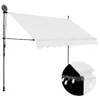 vidaXL Tenda da sole retrattile a comando manuale con LED Anteprima dell’immagine prodotto 7