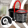 Schleuderwischmopp Set Mit 360° Drehkopf Teleskopstiel Produktbild-Vorschau 2
