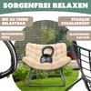 KESSER® Schaukelstuhl für drinnen & draußen Schaukelsessel Produktbild-Vorschau 6