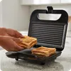 Huslog contactgrill 750W, sandwichmaker en panini grill, Productafbeelding-voorbeeld 2