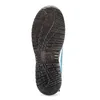 The sole of a blue safety shoe is shown against a white background. Produktbild-Vorschau