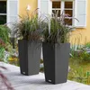 LECHUZA-Pot de plantes CUBICO Cottage 40 Granit | Pot de Voir les images du produit 41