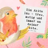 Mr. & Mrs. Panda doppelkarte Spruch Akita Inu Freund - Weiß Produktbild-Vorschau 5