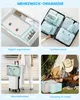 10-teiliges Set Packwürfel, Wasserdichter Koffer Organizer Produktbild-Vorschau 4