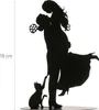 Figurine en fer blanc pour gâteau de mariage silhouette Voir les images du produit 2