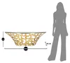 Wandkonsole "Schmetterlinge" in Gold – Halbrunde Konsole Produktbild-Vorschau 8