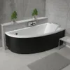 Badewanne PRAKTIKA 150 x 70 mit Füßen , mit Siphon und Produktbild-Vorschau 1