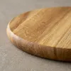 RUNDES BRETT, Durchmesser 20 cm, aus Eiche, zum Schneiden Produktbild-Vorschau 5