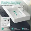 Mai & Mai Badmöbelset 150x48x25cm Unterschrank Anthrazit Produktbild-Vorschau 2