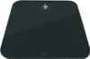 A black Fitbit Aria Air smart scale is shown from a top-down perspective against a white background. Produktbild-Vorschau