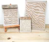 Malschablone für Handwerk A5 15x21cm, Zebra Haut Tier Produktbild-Vorschau 4