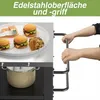 Profi Grillwagen mit Edelstahl-Arbeitsplatte, 45x45cm Produktbild-Vorschau 6