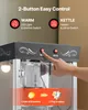 A close-up of a popcorn machine with a hand pressing a button. Náhľad obrázku produktu