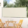Vidaxl Garden Bildschirm Ausziehbar 100x300 cm Crema Anteprima dell’immagine prodotto 2