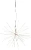 A starburst-shaped light decoration with many thin, wire-like strands extending from a central point, each tipped with a small LED light. Produktbild-Vorschau