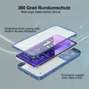 Exploded view of a phone case and phone, highlighting its protective features. Produktbild-Vorschau