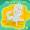 COSTWAY Adirondack Stuhl Kinder, Adirondack Chair aus HDPE, Produktbild-Vorschau 6