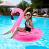 Schwimmring 120cm – Flamingo Schwimmreifen groß für Pool & Produktbild-Vorschau 2
