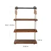 Skye Decor, Almıla- GAR005EVL, Nussbaumfarbe,Schwarz, Produktbild-Vorschau 6