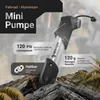 Optio Cycle Mini Fahrradpumpe 120 PSI (8,3 Bar) Luftpumpe Produktbild-Vorschau 2