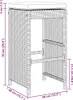 VidaXL 368690, Taras, Obite siedzisko, Technorattan, Stal, Podgląd zdjęcia produktu 7