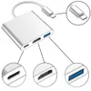 3-In-1 Usb Typ C Zu Hdmi Adapter Space Grau Produktbild-Vorschau 3