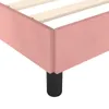 vidaXL Rám postele Pink 120x200 cm Velvet Náhled obrázku produktu 6
