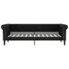 vidaXL Divano letto estraibile nero 90x200 cm in Pelle Anteprima dell’immagine prodotto 10