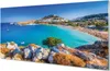 Glasbilder 140x70 Wandkunst Griechenland Küste Produktbild-Vorschau 1