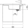 Franke Spüle Fresno FSG 211 Fragranit+ flächenbündig Produktbild-Vorschau 3
