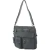 Tasche Umhängetasche Handtasche Bag Street Nylon Grau Produktbild-Vorschau 3