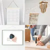 A collage of four images showing home decor and DIY activities. Produktbild-Vorschau