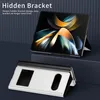 Hülle für Samsung Galaxy Z Fold 6 Schlank Flip Leder Produktbild-Vorschau 2