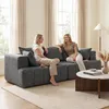 HOMCOM Sofa 3 Sitzer 194 cm Boneless Sofa mit Produktbild-Vorschau 8