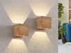 2er Set innen LED Wandleuchten dimmbar, Wandbeleuchtung Produktbild-Vorschau 1