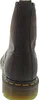 The back view of a brown leather boot. Voir les images du produit