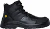 A black Skechers work boot is shown from the side against a white background. Produktbild-Vorschau