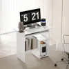 HOMCOM Tavolo da computer, scrivania con scomparti aperti e Anteprima dell’immagine prodotto 7