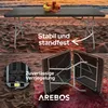 AREBOS Buffettisch zusammenklappbar 182 x 74 x 74 cm in Produktbild-Vorschau 8