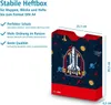 itenga Heftbox DIN A4 Hochformat aus PP Motiv Weltraum Produktbild-Vorschau 2